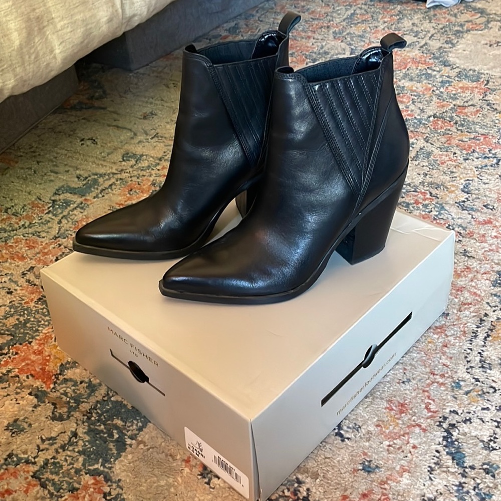 Marc Fisher Gadri Boots Black